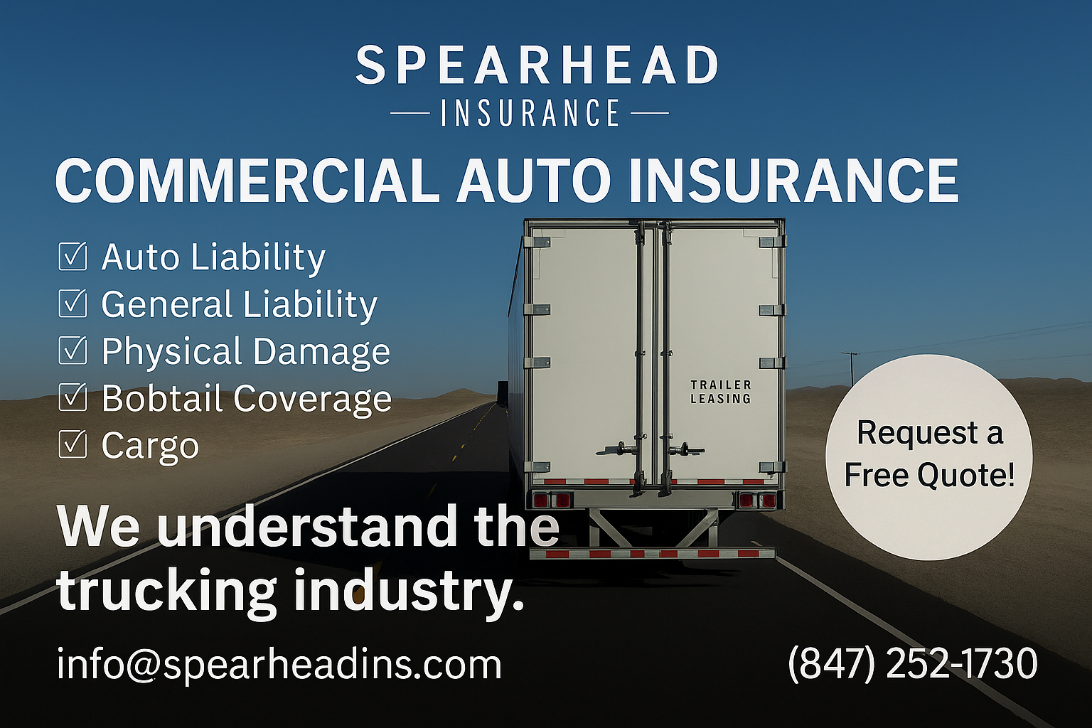 Spearhead Insurance - Commercial Truck Insurance for Drivers and Fleets in the USA